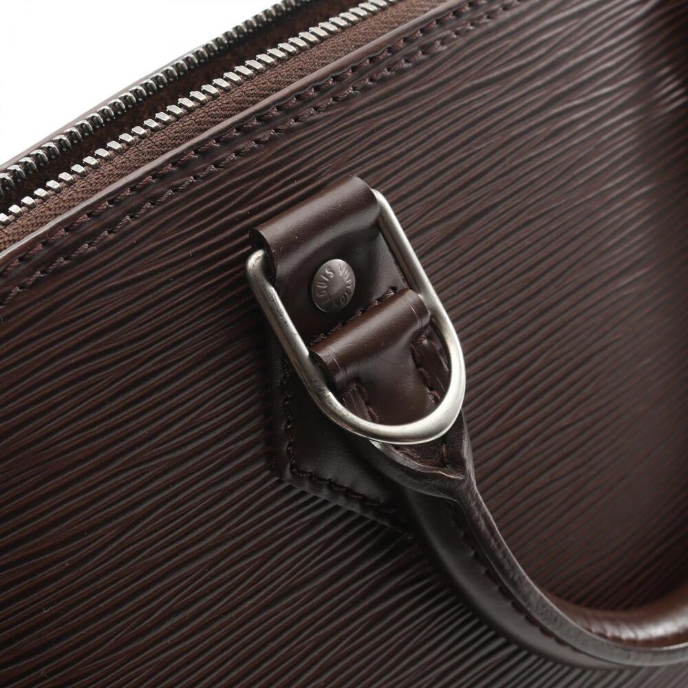 Louis Vuitton Alma Epi Mocha Handbag Leather Brown - Picture 8 of 8
